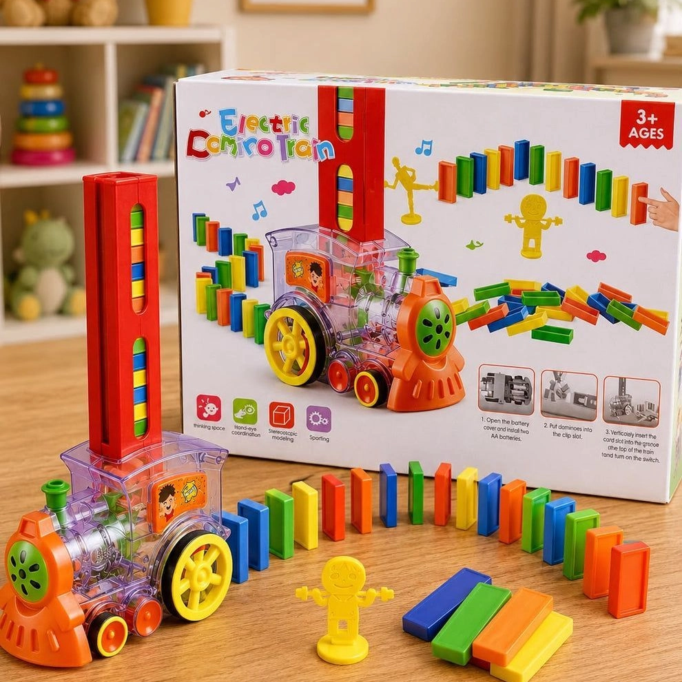 Domino Train Toy Set
