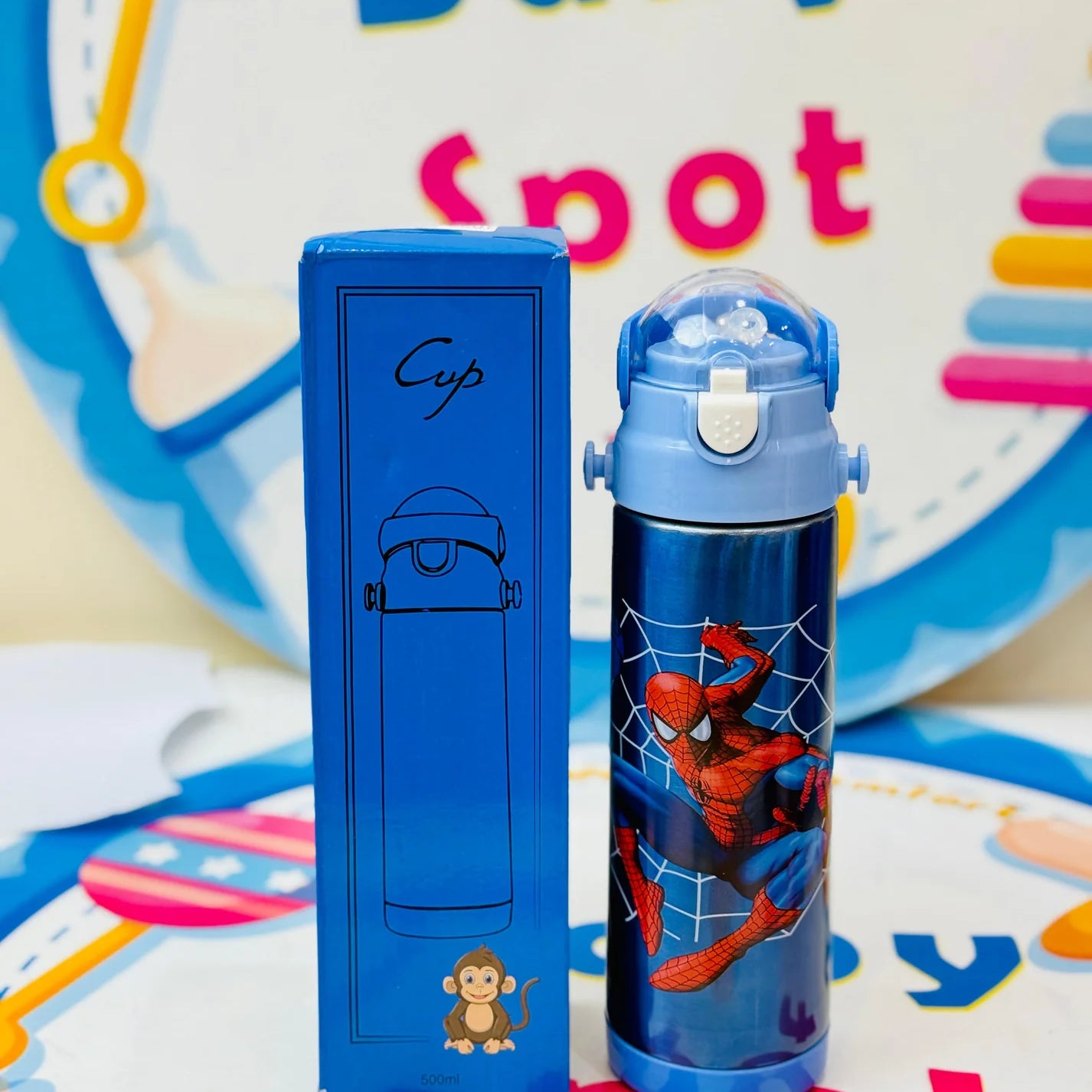 Spiderman hot and cool steel sipper