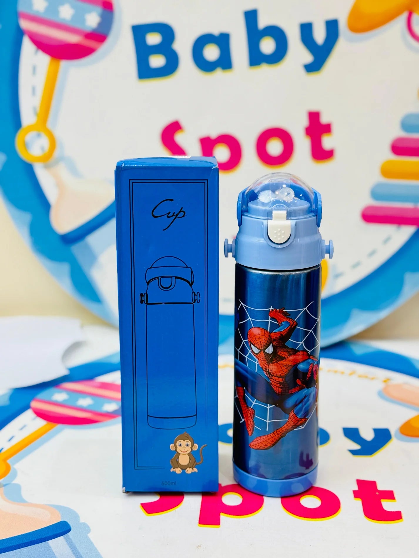 Spiderman hot and cool steel sipper