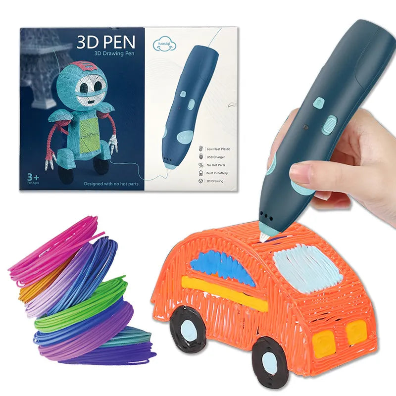 Kids 3D Drawing Pen – Safe, Fun & Creative Art Tool for Ages 3+