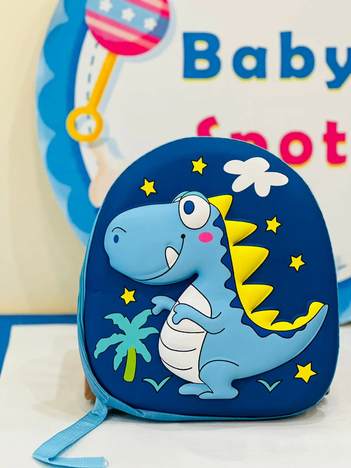 3d dino bag 12 Inches/ picnic bag/ prenursery bag