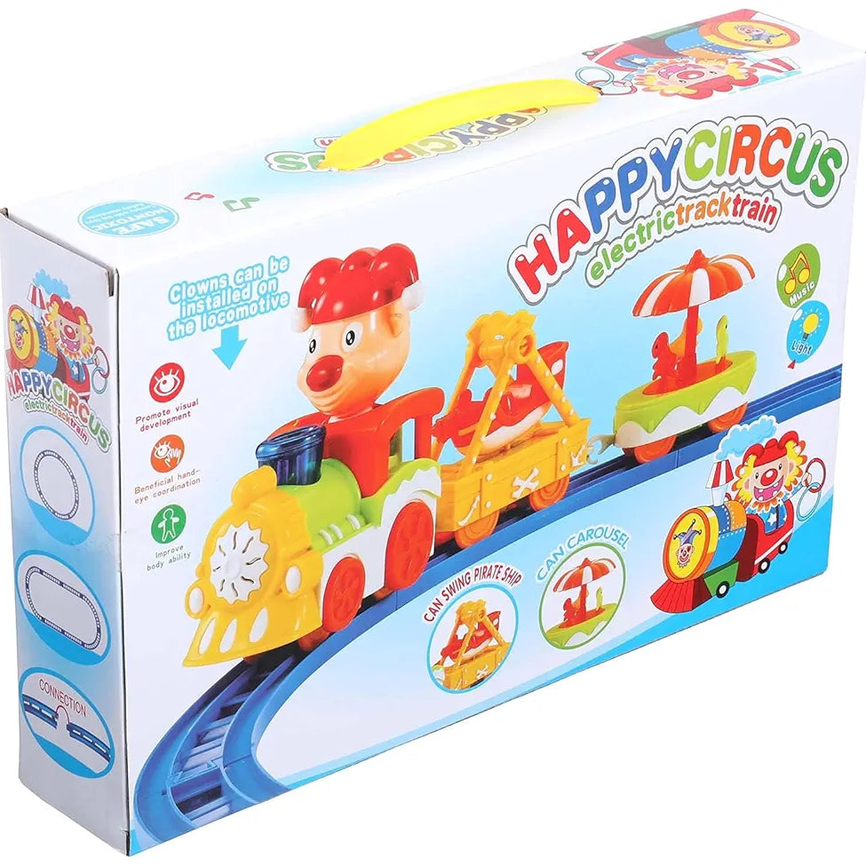 Happy Circus Train Track Toy 🚂🎪