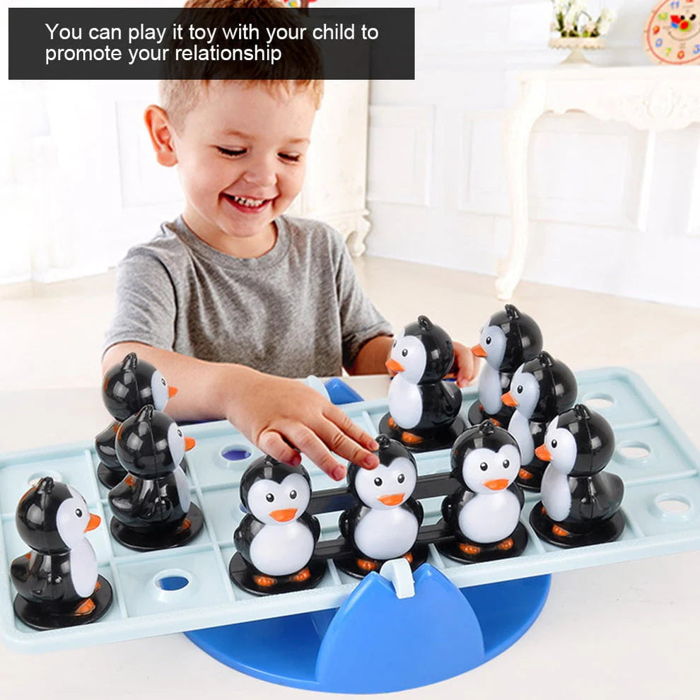 🐧 Balance Penguin Board Game – Fun & Engaging Educational Toy for Kids 🎲