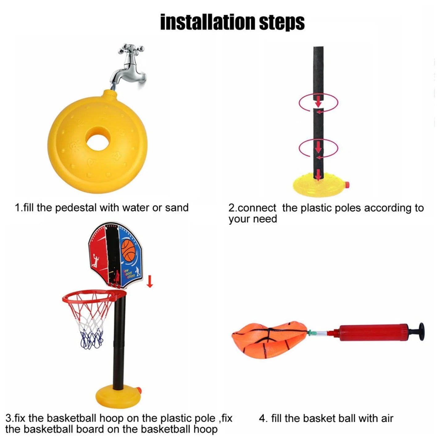 Basketball Playing Set