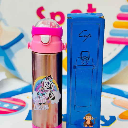 Unicorn Theme hot and cool steel sipper
