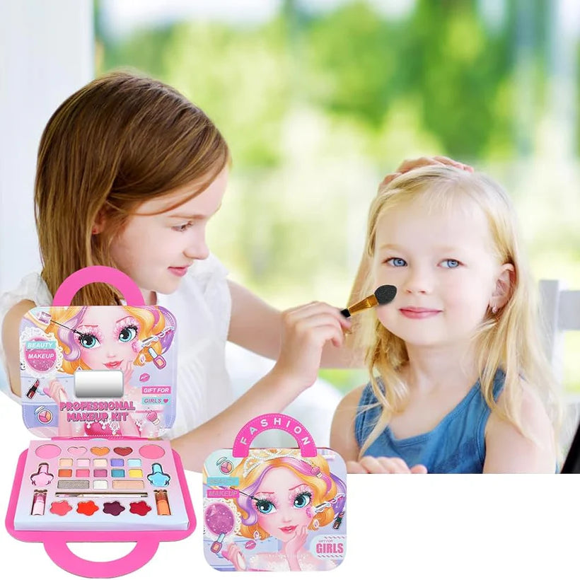 Kids Makeup Sets For Girls Toys, Children's Make-Up Box Kit
