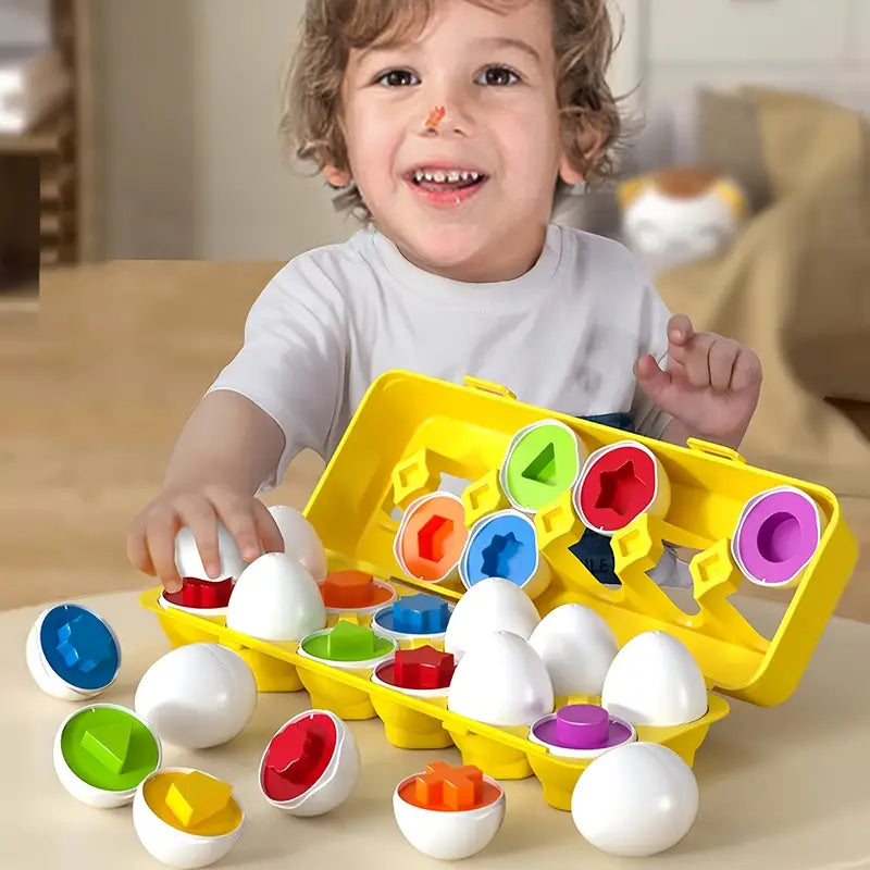 🥚 Matching Egg Game Toy – Fun Learning Begins with a Click! 🎨👶