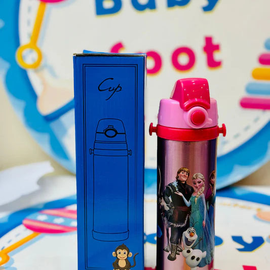 Elsa Frozen Theme hot and cool steel sipper