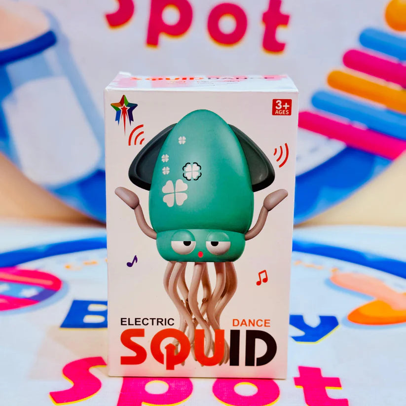 USB Rechargeable Dancing Squid Baby Toy