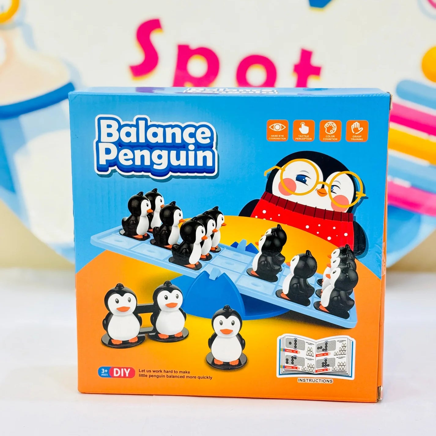 🐧 Balance Penguin Board Game – Fun & Engaging Educational Toy for Kids 🎲