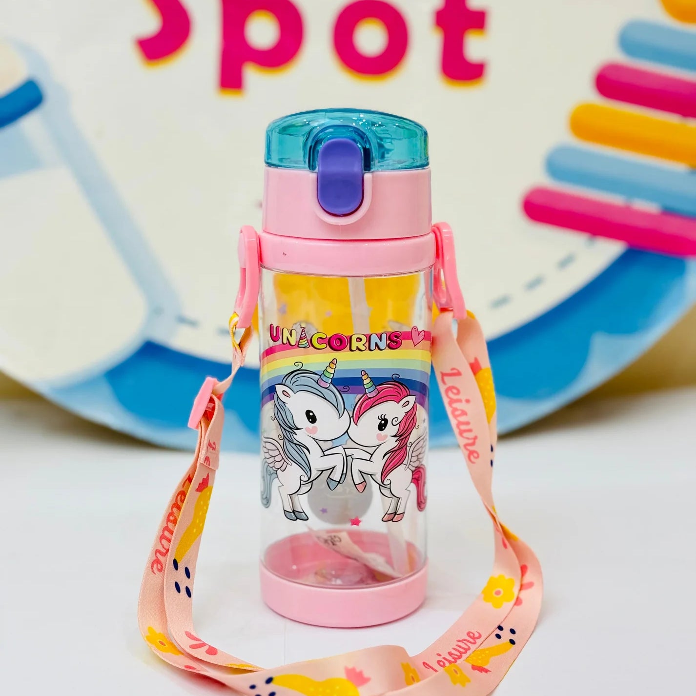 Premium Kids' Sipper Bottle – Hydration Made Fun! 🍼💦

Keep your little one refreshed with this high-quality, BPA-free Sipper Bottle, designed for school, travel, and everyday adventures. With a spill-proof design and lightweight build, it's easy for kids to carry and use on their own.

🌟 Why Kids & Parents Love It?
✅ Safe & Durable – Made from premium, BPA-free material for worry-free hydration.
🎒 Perfect for On-the-Go – Ideal for school, picnics, and travel.
🚫 Spill-Proof & Easy to Use – Designed to p