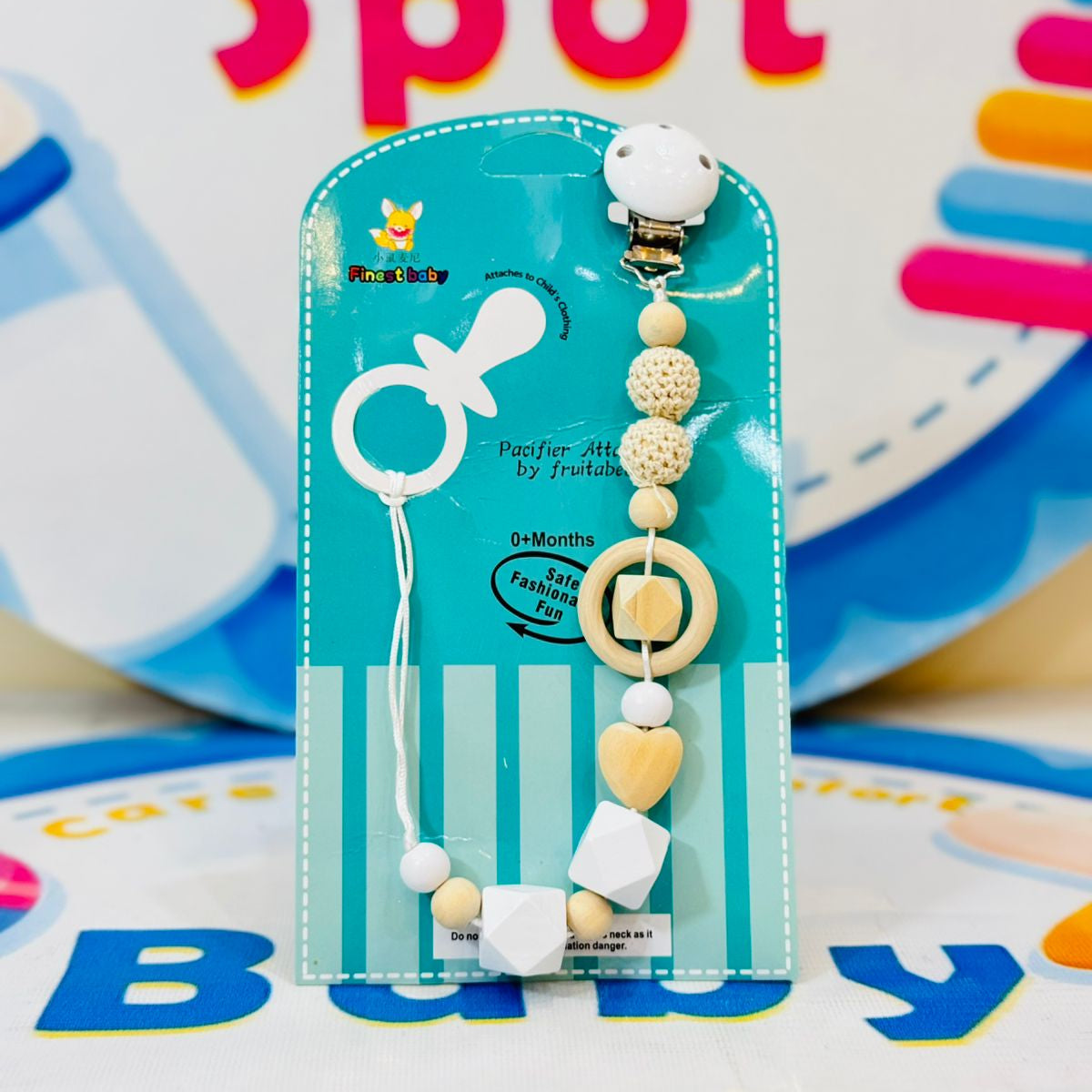 🌟 Premium Range Baby Fancy Soother Chains Collection 🌟

Features:

🍼 Stylish & Safe: Adorable designs to keep your baby's soother secure and within reach.

🌈 Durable & Lightweight: Perfect for everyday use.

✨ Variety of Fancy Styles: Matches any outfit for your little one.

✔️ Easy-to-Use Clip: Ensures soother stays clean and hygienic.

Order Details:

💰 Price: 550 Rs.

🚚 Delivery Time: 2-5 days.

🛒 How to Order:

WhatsApp: 03117399001

DM us

Visit: babyspotofficial.pk

#BabySootherChains #FancySoo