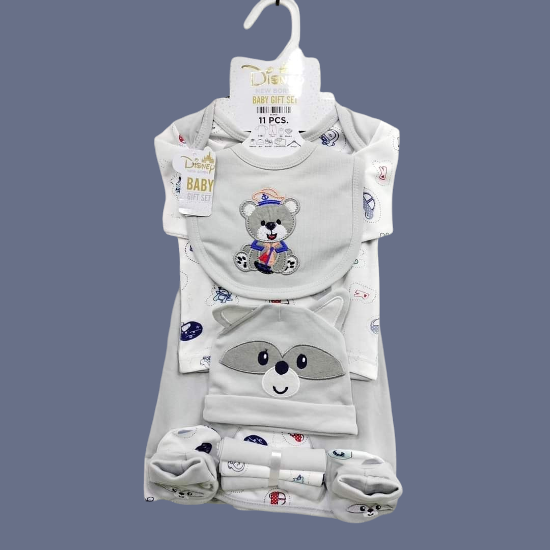 Baby 11 Pcs blended Stuff Starter Sets Collection 🧸❄️

Get your newborn ready for season with our premium 11-piece summer starter set! Designed for comfort, this collection is perfect for your little one's wardrobe.

💖 Premium quality summer material – Soft, cozy, and gentle on newborn skin

👶 Complete 11-piece set – Everything you need in one pack

❄️ Includes pajamas, shirts, mittens, caps, and more

🎨 Available in multiple colors and cute designs – Perfect for baby boys and girls

🌟 Ideal for 0-6 mo