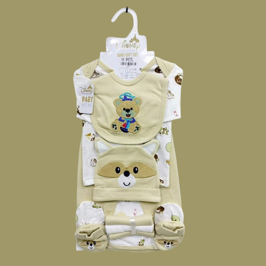 Baby 11 Pcs blended Stuff Starter Sets Collection 🧸❄️

Get your newborn ready for season with our premium 11-piece summer starter set! Designed for comfort, this collection is perfect for your little one's wardrobe.

💖 Premium quality summer material – Soft, cozy, and gentle on newborn skin

👶 Complete 11-piece set – Everything you need in one pack

❄️ Includes pajamas, shirts, mittens, caps, and more

🎨 Available in multiple colors and cute designs – Perfect for baby boys and girls

🌟 Ideal for 0-6 mo