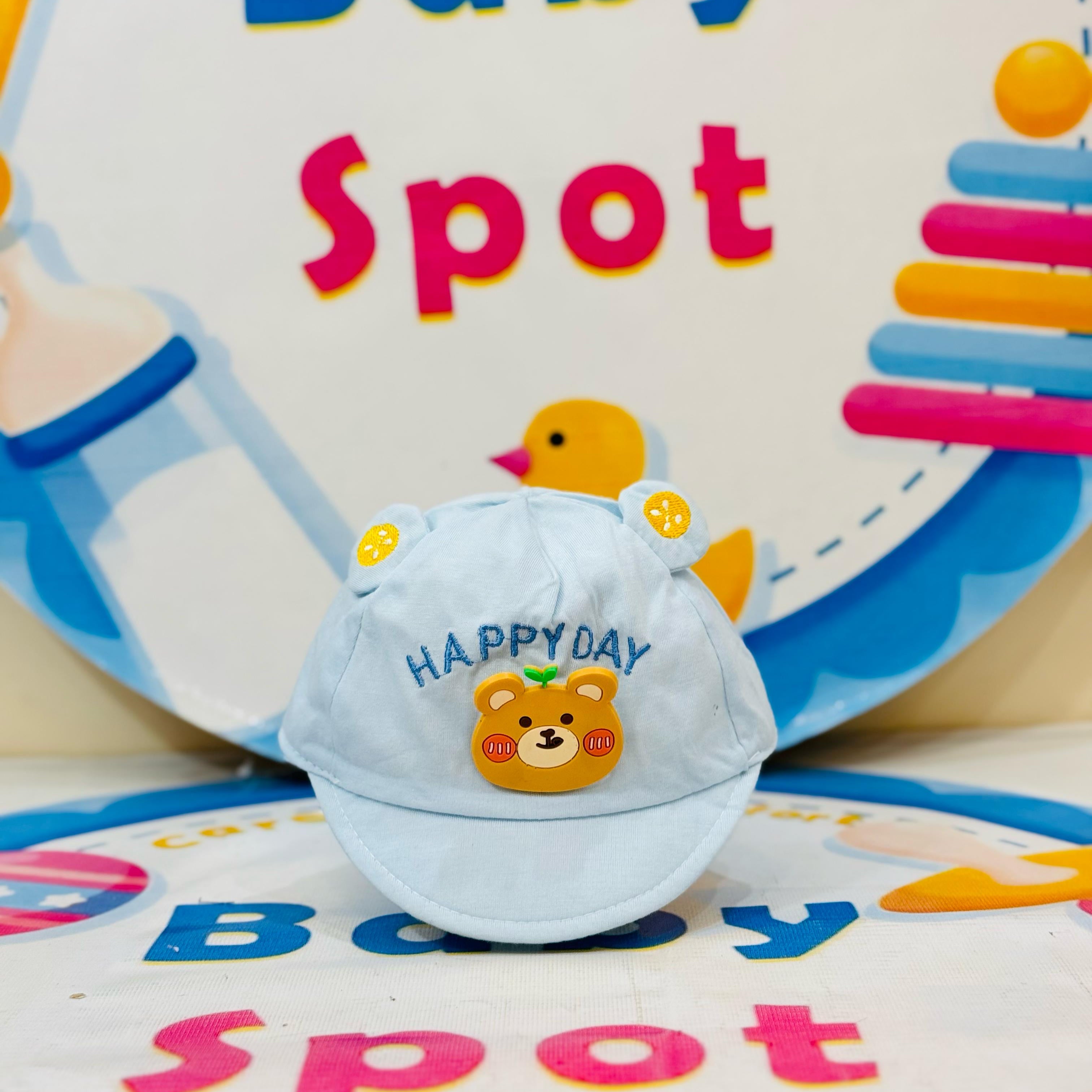 👶 Baby P-Cap Style Cotton Caps – Summer Essentials! ☀️

🔸 Trendy P-Cap Design – Stylish and practical caps to keep your baby cool and fashionable this summer.

🔸 Soft Cotton Material – Made with breathable, lightweight cotton, ensuring comfort for your baby's delicate skin.

🔸 Vibrant Color Options – Available in 4-5 beautiful colors to match any outfit.

🔸 Ideal Size – Perfect fit for babies aged 0-6 months, ensuring both comfort and style.

🔸 Sun Protection – Shields your baby's head from harsh sunl