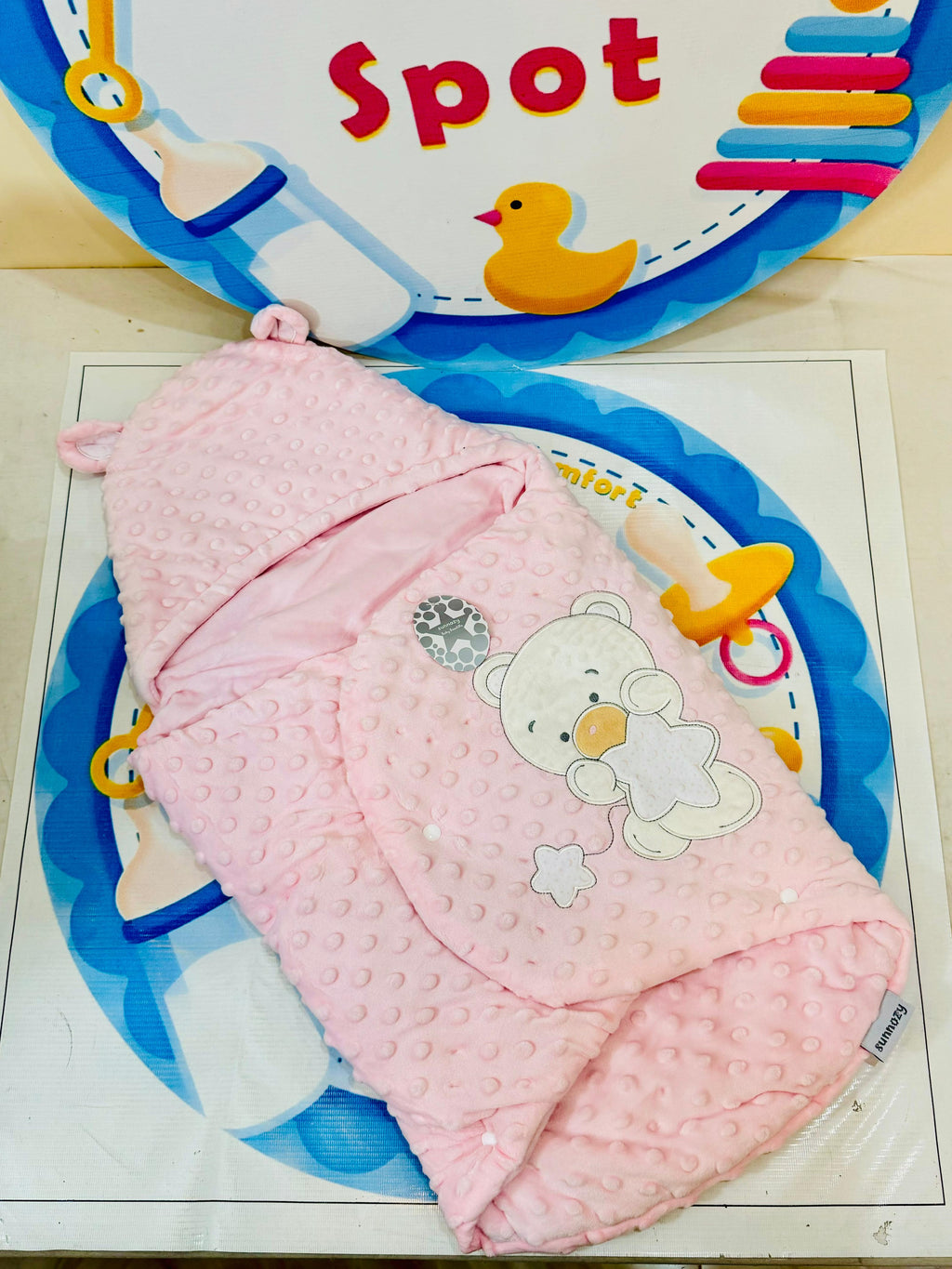 Premium Branded Baby Sleeping Bag/Carry Nest Collection

Product Features:

🌟 Luxurious Comfort: Premium range baby sleeping bags/carry nests for a cozy and secure experience.

🎨 Beautiful Color Options: Available in elegant pink, blue, and white to match your baby’s style.

🧵 Soft & Durable Material: Made with high-quality fabric that ensures warmth and long-lasting use.

🛏️ Perfect for Swaddling: Keeps your baby snug and comfortable during naps or outings.

🎁 Ideal Gift: A thoughtful present for newb