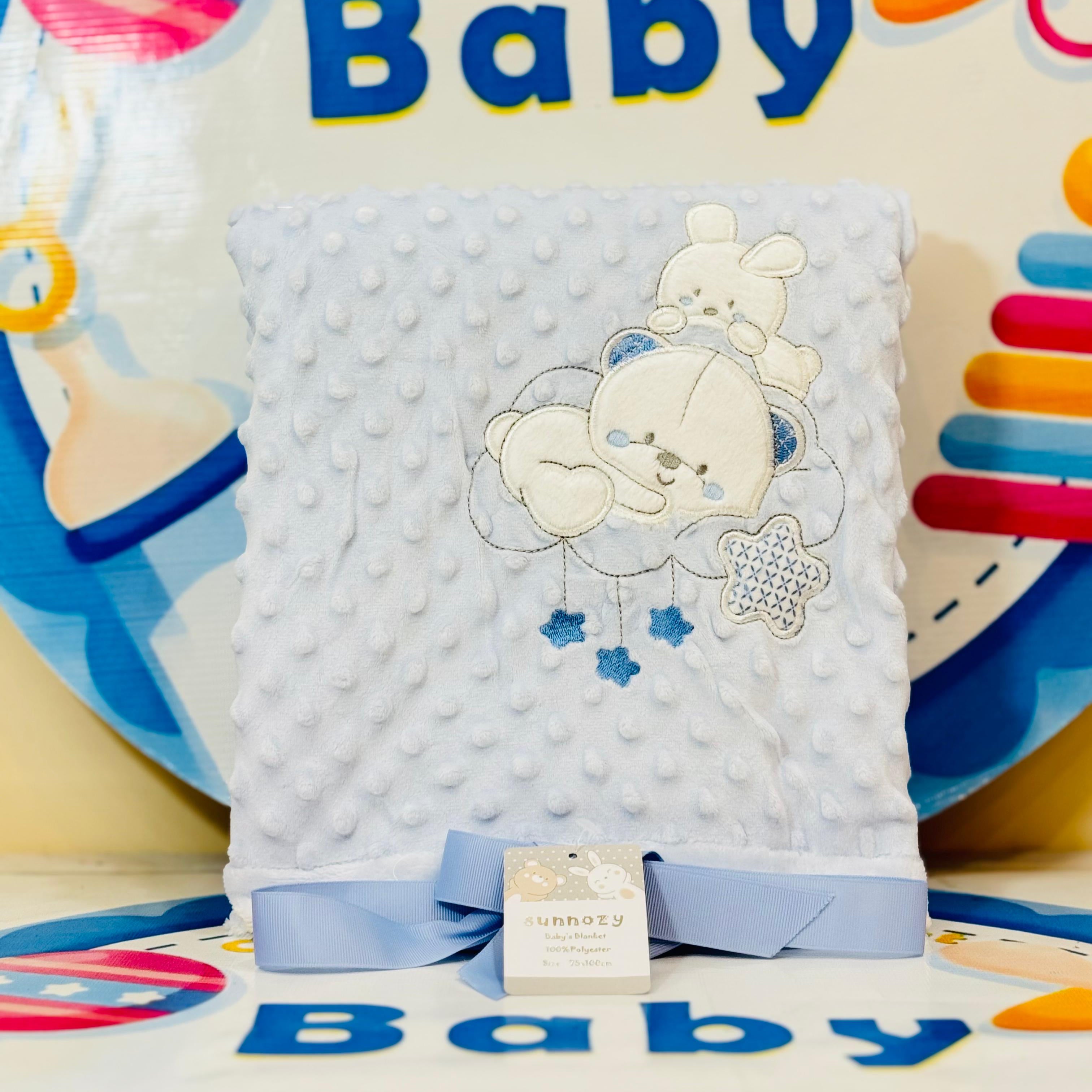 Branded Premium Range Baby Blankets with Pillow Collection

🛏️ Cozy & Comfortable: Soft and breathable blankets with matching pillows to keep your baby snug.

🎨 Vibrant Color Options: Available in a variety of beautiful colors to match your baby’s nursery.

🌟 Premium Quality Material: Made with baby-safe, skin-friendly fabrics for ultimate comfort.

🍼 Perfect for All Seasons: Lightweight yet warm, ideal for year-round use.

🎁 Great Gift Option: A thoughtful and practical choice for baby showers or new 