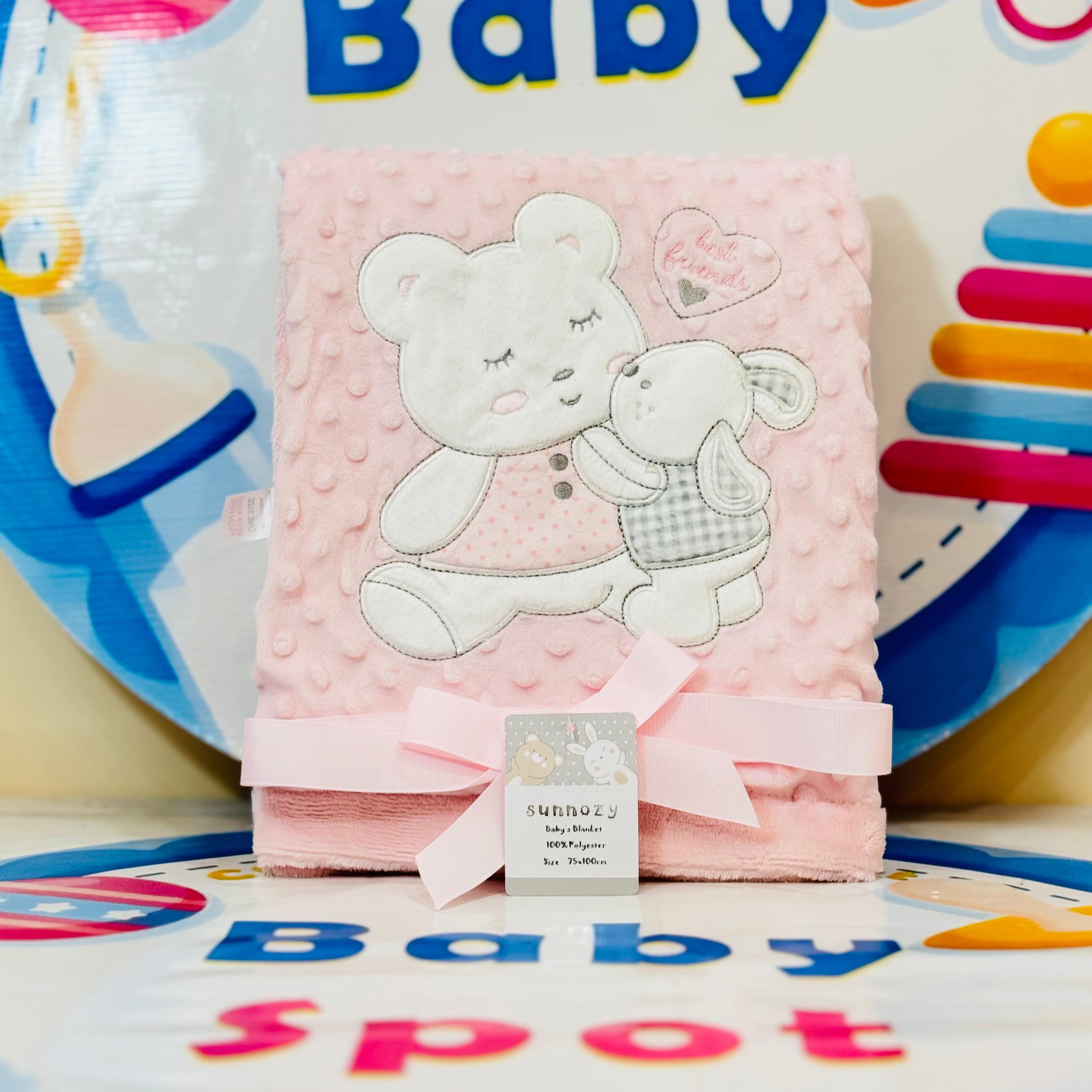 Branded Premium Range Baby Blankets with Pillow Collection

🛏️ Cozy & Comfortable: Soft and breathable blankets with matching pillows to keep your baby snug.

🎨 Vibrant Color Options: Available in a variety of beautiful colors to match your baby’s nursery.

🌟 Premium Quality Material: Made with baby-safe, skin-friendly fabrics for ultimate comfort.

🍼 Perfect for All Seasons: Lightweight yet warm, ideal for year-round use.

🎁 Great Gift Option: A thoughtful and practical choice for baby showers or new 