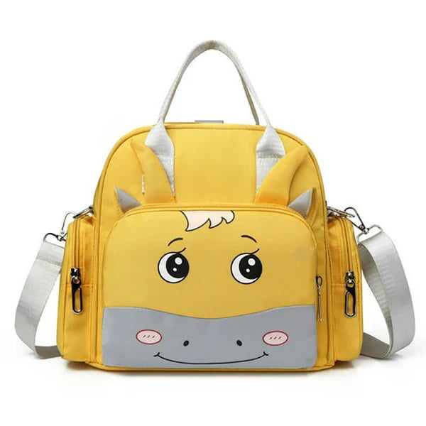 Luxury Multi-function Mother Backpack Cartoon Waterproof Diaper Bag Fashion Mummy Baby Bag